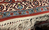 22605-Isfahan (circa 1960 Seirafian)/Hand-Knotted/Handmade Persian Rug/Carpet Traditional Authentic/ Size: 11'0" x 7'0"