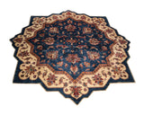 23809 - Chobi Ziegler Afghan Hand-Knotted Contemporary/Traditional /Size: 6'8" x 6'6"