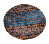 23798 - Chobi Ziegler Afghan Hand-Knotted Contemporary/Traditional /Size: 4'11" x 4'11"