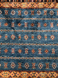 23798 - Chobi Ziegler Afghan Hand-Knotted Contemporary/Traditional /Size: 4'11" x 4'11"