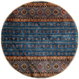 23797 - Chobi Ziegler Afghan Hand-Knotted Contemporary/Traditional /Size: 4'9" x 4'10"