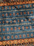 23797 - Chobi Ziegler Afghan Hand-Knotted Contemporary/Traditional /Size: 4'9" x 4'10"