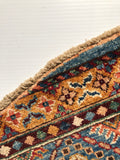 23797 - Chobi Ziegler Afghan Hand-Knotted Contemporary/Traditional /Size: 4'9" x 4'10"