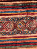 23801 - Chobi Ziegler Afghan Hand-Knotted Contemporary/Traditional /Size: 6'0" x 5'10"