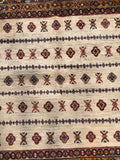 23802 - Chobi Ziegler Afghan Hand-Knotted Contemporary/Traditional /Size: 6'8" x 6'8"