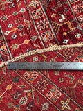 23800 - Chobi Ziegler Afghan Hand-Knotted Contemporary/Traditional /Size: 5'9" x 5'9"