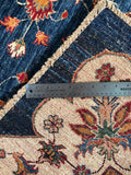 23810 - Chobi Ziegler Afghan Hand-Knotted Contemporary/Traditional /Size: 6'7" x 6'5"