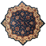 23808 - Chobi Ziegler Afghan Hand-Knotted Contemporary/Traditional /Size: 6'7" x 6'7"