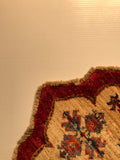 23815- Kazak Afghan Hand-knotted Contemporary/Nomadic/Tribal Carpet/Rug/ Size: 6'6" x 6'5"