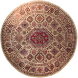 23817- Kazak Afghan Hand-knotted Contemporary/Nomadic/Tribal Carpet/Rug/ Size: 8'1" x 8'0"