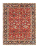 24770 - Royal Heriz Hand-Knotted/Handmade Indian Rug/Carpet Traditional/Authentic/Size: 12'2" x 9'2"