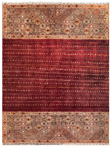 23933 - Royal Chobi Ziegler / Afghan  /Hand-Knotted /  Contemporary / Traditional / Size: 12'0" x  8'11"