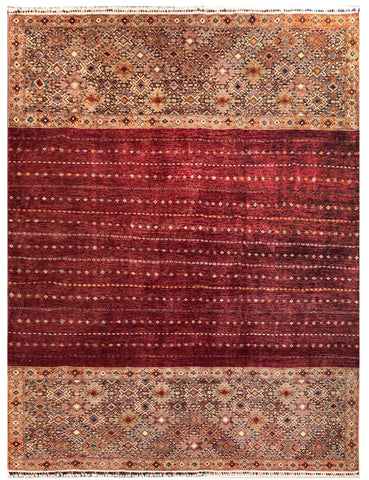 23933 - Royal Chobi Ziegler / Afghan  /Hand-Knotted /  Contemporary / Traditional / Size: 12'0" x  8'11"