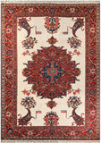 23897 - Bakhtiar Hand-Knotted/Handmade Persian Rug/Carpet Traditional Authentic / Size: 9'10" x 6'7"