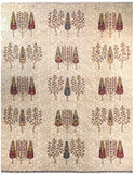 23930 - Royal Chobi Ziegler /Afghan /Hand-Knotted / Contemporary / Traditional / Size: 11'8" x 9'1"