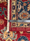 23928 - Royal Chobi Ziegler Afghan /Hand-Knotted/ Contemporary/ Traditional / Size: 11'7" x 9'0"