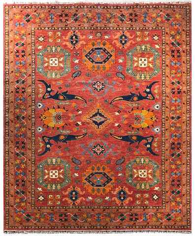 23929 - Royal Chobi Ziegler / Afghan /Hand-Knotted/ Contemporary /Traditional /Size: 11'7" x 9'4"