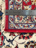 24113-Isfahan Antique( 1930-1940) Hand-Knotted/Handmade Persian Rug/Carpet Traditional Authentic/ Size: 7'9''x 5'4''