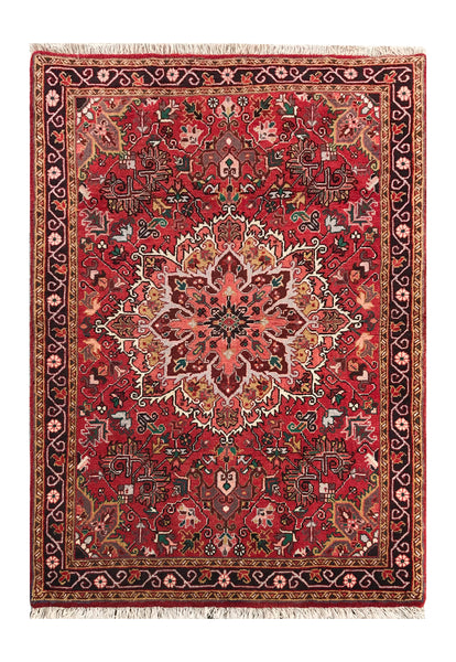 24101 - Heriz Hand-Knotted/Handmade Persian Rug/Carpet Traditional/Authentic/Size: 5'0" x 3'5"