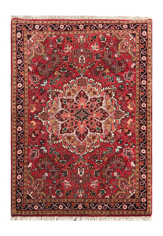 24101 - Heriz Hand-Knotted/Handmade Persian Rug/Carpet Traditional/Authentic/Size: 5'0" x 3'5"