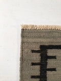 24081 - Kelim Hand-Woven/Flat-Weaved/Afghan Kelim/Carpet Modren/Nomadic Authentic/Size: 8'2" x 5'9"