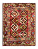 23910- Khal Mohammad Afghan Hand-Knotted Authentic/Traditional /Carpet/Rug/Size: 6'8" x 5'0"