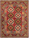 23910- Khal Mohammad Afghan Hand-Knotted Authentic/Traditional /Carpet/Rug/Size: 6'8" x 5'0"