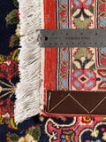 23891- Ghom Persian Hand-knotted Authentic/Traditional Carpet/Wool/ Rug/ Size: 13'9" x 2'10"