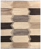 24080 - Kelim Hand-Woven/Flat-Weaved/Afghan Kelim/Carpet Modren/Nomadic Authentic/Size: 10'0" x 8'3"