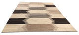 24080 - Kelim Hand-Woven/Flat-Weaved/Afghan Kelim/Carpet Modren/Nomadic Authentic/Size: 10'0" x 8'3"