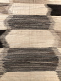 24080 - Kelim Hand-Woven/Flat-Weaved/Afghan Kelim/Carpet Modren/Nomadic Authentic/Size: 10'0" x 8'3"