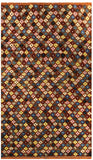 24089- Chobi Ziegler Afghan Hand-Knotted Contemporary/Traditional/Size: 7'9" x 5'8"