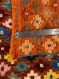 24089- Chobi Ziegler Afghan Hand-Knotted Contemporary/Traditional/Size: 7'9" x 5'8"