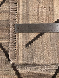 24077 - Kelim Hand-Woven/Flat-Weaved/Afghan Kelim/Carpet Modren/Nomadic Authentic/Size: 8'1" x 5'11"