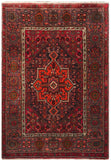 23892-Bidjar Handmade/Hand-Knotted Persian Rug/Carpet Authentic /Traditional/ Size : 6'4" x 4'3"