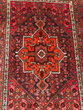 23892-Bidjar Handmade/Hand-Knotted Persian Rug/Carpet Authentic /Traditional/ Size : 6'4" x 4'3"