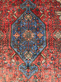 24105 - Bidjar Handmade/Hand-Knotted Persian Rug/Traditional/Carpet Authentic/ Size: 7'0" x 4'8"