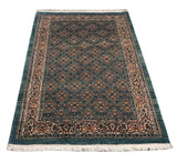 24102 - Bidjar Handmade/Hand-Knotted Persian Rug/Traditional/ Carpet Authentic/ Size: 5'7" x 3'9"