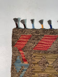 24021 - Kelim Hand-Woven/Flat-Weaved Afghan Kelim/Carpet Modren/Nomadic Authentic/Size: 13'0" x 10'0"