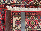 23821-Bidjar Handmade/Hand-Knotted Persian Rug/Traditional/Carpet Authentic / Size : 9'8" x 2'11"