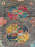23902 - Royal Chobi Ziegler Afghan Hand-Knotted Contemporary/Traditional /Size: 9'11" x 6'8"