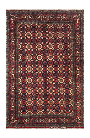 23890-Kashan Hand-Knotted/Handmade Persian Rug/Carpet Traditional/Authentic/Size: 10'4" x 6'9"