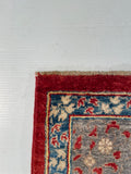 23924 - Royal Chobi Ziegler Afghan Hand-Knotted Contemporary/Traditional/Size: 9'11" x 8'0"