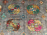 23900 - Royal Chobi Ziegler /Afghan / Hand-Knotted / Contemporary / Traditional / Size: 11'5" x 8'3"