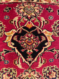 24390- Kashan Handmade/Hand-Knotted Persian Rug/Traditional/Carpet Authentic/ Size: 2'2" x 1'8"