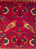 24505-Ghashgai Hand-Knotted/Handmade Persian Rug/Carpet Tribal/ Nomadic Authentic/Size: 1'9" x 1'11"