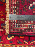 24505-Ghashgai Hand-Knotted/Handmade Persian Rug/Carpet Tribal/ Nomadic Authentic/Size: 1'9" x 1'11"