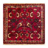 24464-Ghashgai Hand-Knotted/Handmade Persian Rug/Carpet Tribal/ Nomadic Authentic/Size: 1'11" x 2'0"