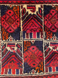 24522-Ghashgai Hand-Knotted/Handmade Persian Rug/Carpet Tribal/ Nomadic Authentic/Size: 2'0" x 2'1"