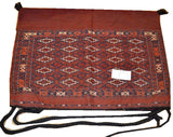 15116-Turkeman Sumac Bag Hand-Knotted/Handmade Persian Rug/Carpet Tribal/Nomadic Authentic/ Size: 3'6" x 2'10"